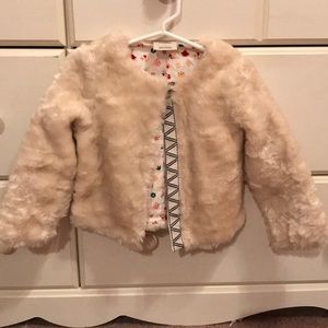 Faux fur jacket